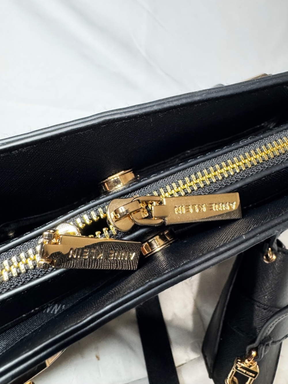 Ann Klein Black Sachet Purse with Mini Evening or Casual is Very Elegant - Picture 12 of 13